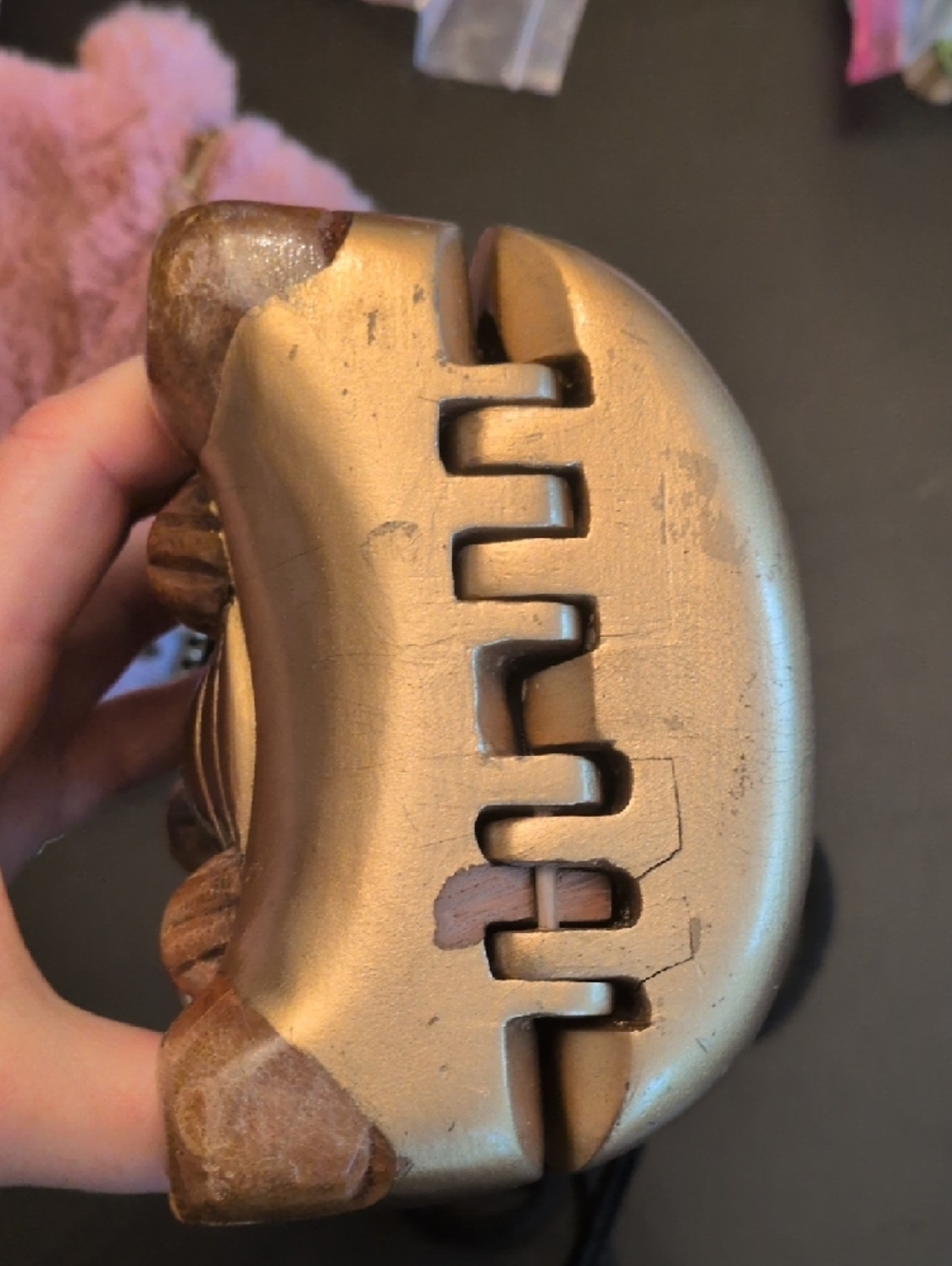 Timmy Woods Carved Bear Purse - Picture 7 of 7